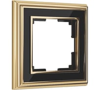 Рамка на 1 пост Werkel WL17 Frame 01 золото, черный a037672