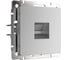 Розетка Ethernet RJ 45 Werkel WL06 серебряный a029834 1