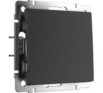 Перекрестный одноклавишный переключатель Werkel WL08 SW 1G C черны a033771