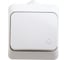 Выключатель 1-клавишный Systeme Electric (Schneider Electric) Этюд, 10 А, IP44, белый BA10-041B 1