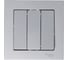 3-клавишный механизм выключателя Systeme Electric ATLAS DESIGN сх.1+1+1 10АХ алюминий ATN000331 6
