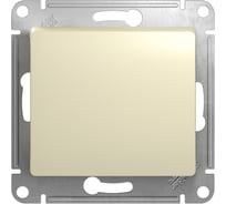 1-клавишный механизм переключателя Systeme Electric СП Glossa сх. 6 10AX бежевый GSL000261