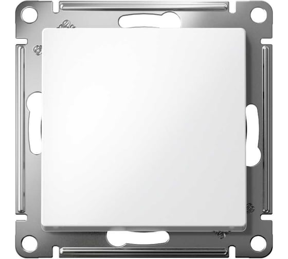 1-клавишный механизм переключателя Systeme Electric ATLAS DESIGN сх.6 10АХ белый ATN000161