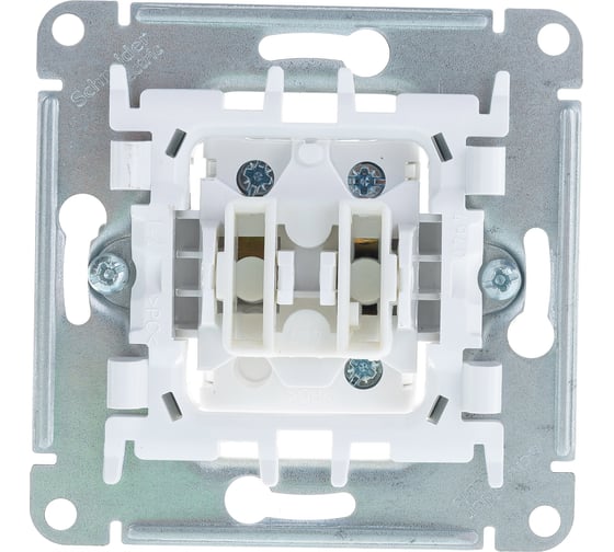 1-клавишный механизм переключателя Systeme Electric ATLAS DESIGN сх.6 10АХ жемчуг ATN000461