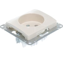 Механизм розетки Systeme Electric 1-м СП Glossa 16А IP20 без заземления, бежевый GSL000241