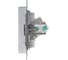 Механизм компьютерной розетки Systeme Electric ATLAS DESIGN RJ45 алюминий ATN000383 5
