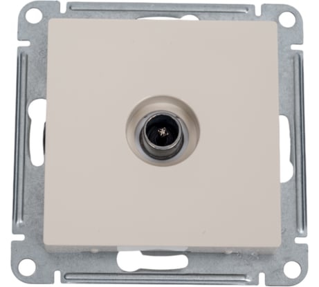 Механизм розетки TV Systeme Electric (Schneider Electric) ATLAS DESIGN оконечный 1DB беж. ATN000291