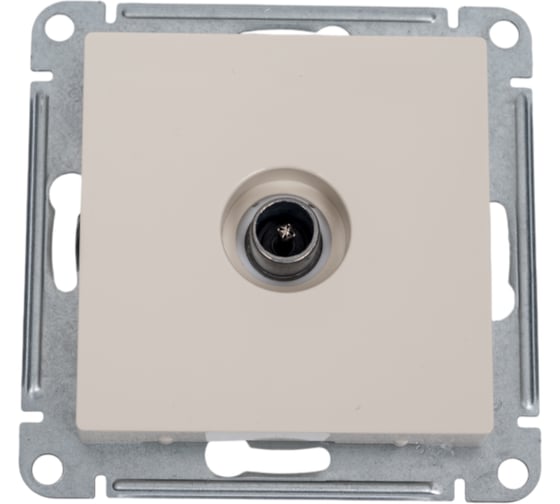 Механизм розетки TV Systeme Electric (Schneider Electric) ATLAS DESIGN оконечный 1DB беж. ATN000291 1