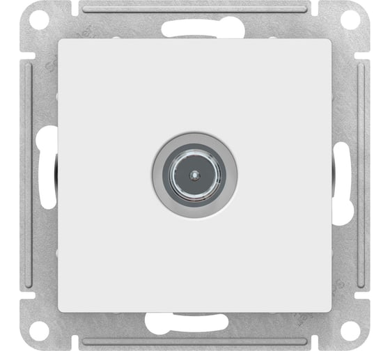 Механизм розетки TV Systeme Electric ATLAS DESIGN оконечный 1DB белый ATN000191