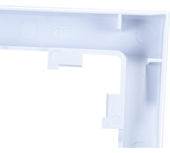 Рамка Systeme Electric 1-м ATLAS DESIGN белая ATN000101