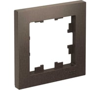 Рамка Systeme Electric 1-м ATLAS DESIGN мокко ATN000601