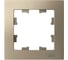 Рамка Systeme Electric (Schneider Electric) 1-м AtlasDesign, шампань ATN000501 1
