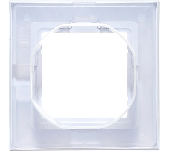 Рамка Systeme Electric 1-м ATLAS DESIGN AQUA IP44 белая ATN440101