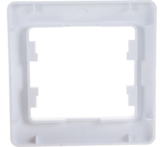 Рамка Systeme Electric 1-м Glossa белая GSL000101