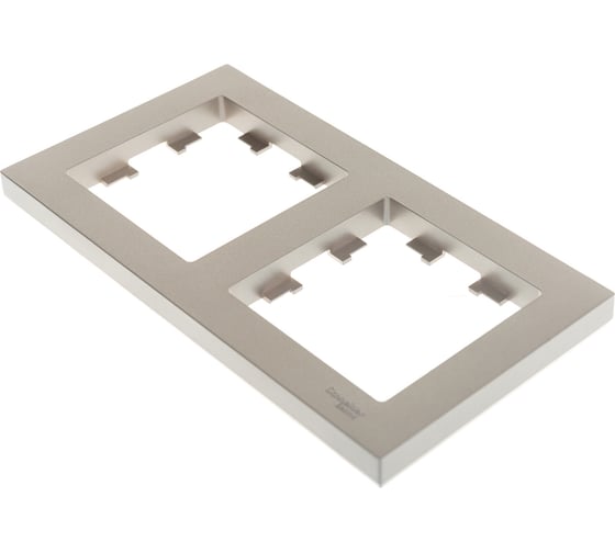 Рамка Systeme Electric 2-м ATLAS DESIGN универс. шампань ATN000502