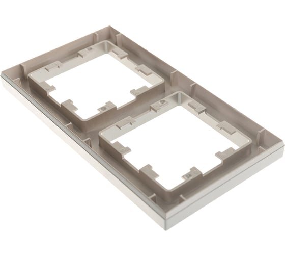 Рамка Systeme Electric 2-м ATLAS DESIGN универс. шампань ATN000502