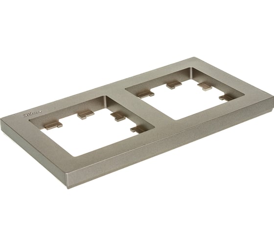 Рамка Systeme Electric 2-м ATLAS DESIGN универс. шампань ATN000502