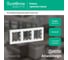 Рамка Systeme Electric 3-м ATLAS DESIGN универс. белая ATN000103 3