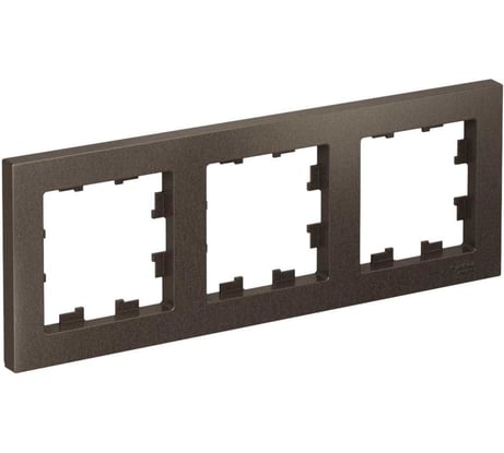 Рамка Systeme Electric 3-м ATLAS DESIGN универс. мокко ATN000603