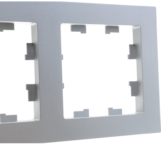 Рамка Systeme Electric 5-м ATLAS DESIGN универсальная, алюминий ATN000305