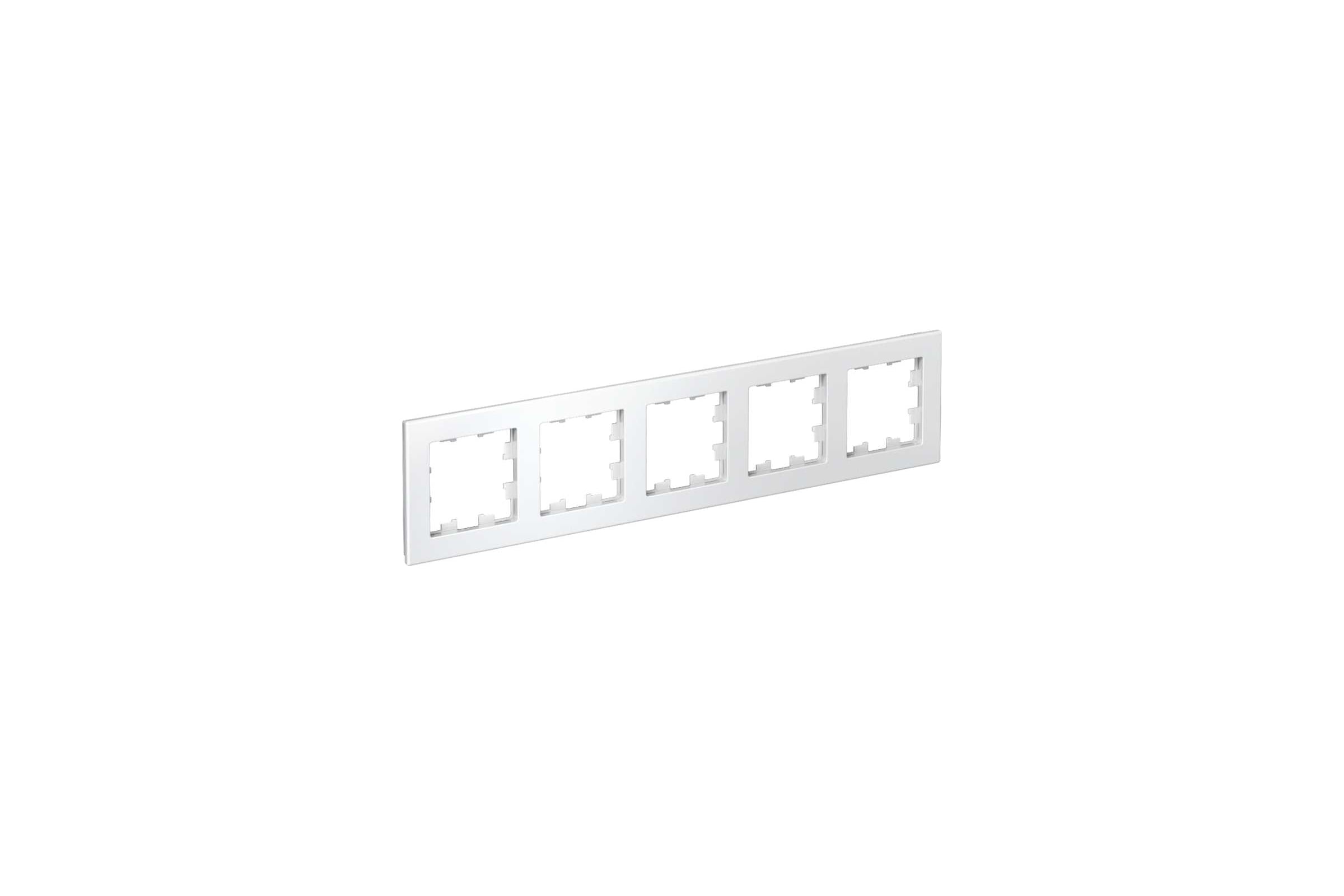 Рамка5-мSystemeElectric(SchneiderElectric)ATLASDESIGN,универсальная,белый,арт.ATN000105
