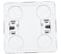 Розетка Systeme Electric (Schneider Electric) 1-м Этюд, 16 А, с заземлением, белый PA16-003B 6