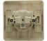 Розетка 1-м Systeme Electric (Schneider Electric) Этюд, 16 А, IP20, без заземления, кремовый, арт. PC16-001K 5