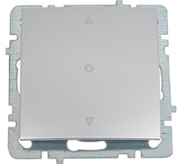 Механизм выключателя жалюзи Nilson СУ, TOURAN-ALEGRA-THOR, metallic, серебро 24130469