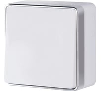 Одноклавишный проходной выключатель Werkel WL15-01-03 Gallant белый a036761