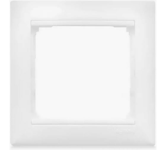 Одноместная рамка Legrand DIY Valena белая 694240 1