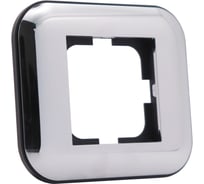 1-местная рамка Ovivo LOFT PLUS, Хром, 404-210017-097