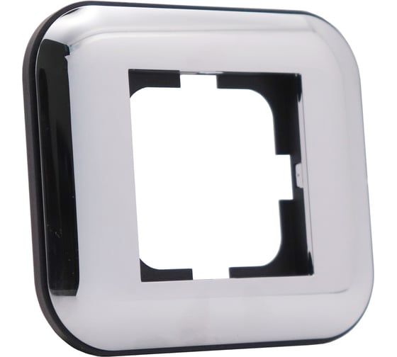 1-местная рамка Ovivo LOFT PLUS, Хром, 404-210017-097 1