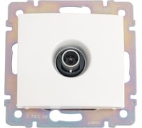 Розетка Legrand TV (телевизионная) Legrand Valena "звезда" белый 694284