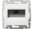 Компьютерная розетка Legrand DIY Valena белая, одинарнаяая, RJ45, 5 категория, крепление винт (без лапок) 694286 1