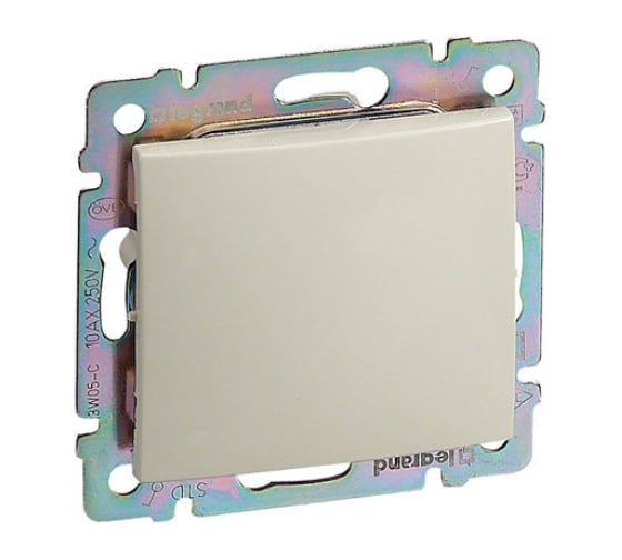 1-клавишный выключатель Legrand DIY Valena крем 695600