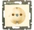 Розетка Legrand DIY Valena с/з крем 695612 1