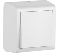 1-клавишный выключатель Ovivo NIVO, ОУ, белый, 402-010000-200