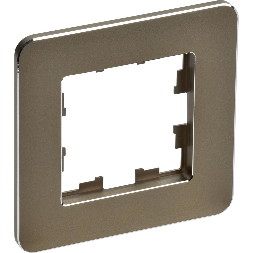 1-местная рамка IEK Brite ру-1-1-бр металл латунь re BR-M12-M-01-K49 ...