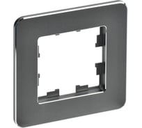 1-местная рамка IEK Brite ру-1-1-бр металл титан re BR-M12-M-01-K48