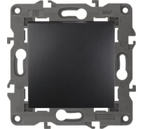 Выключатель ЭРА 14-1101-05 10АХ-250В, IP20, Elegance, антрацит Б0034212