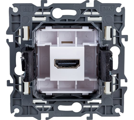 Розетка HDMI ЭРА 14-3114-02 IP20, Elegance, слоновая кость Б0034333