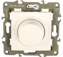 Поворотно-нажимной светорегулятор ЭРА 14-4101-01 400ВА 230В, IP20, Elegance, белый Б0034339