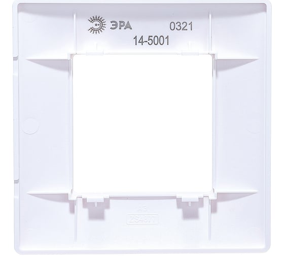 Рамка ЭРА 14-5001-01 на 1 пост, Elegance, белый Б0034381