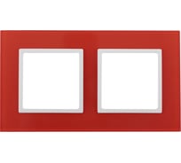 Красные рамки - Рамки по цветам - Кира - скрап - PNG / ПНГ клипарт на прозрачном фоне