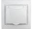 Розетка Intro Plano 120901 с заземлением, 2PE, Schuko, с крышкой, со шторками, 16А, 250В, IP20, скрытой установки Б0048033 1