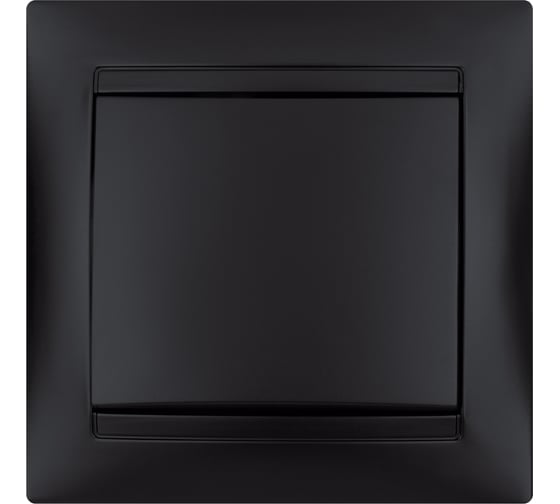 1 клавишный выключатель TDM ELECTRIC 10А графит "Лама" SQ1815-0601