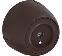 Накладная розетка OneKeyElectro (наружная) антенная TV Rotondo, цвет коричневый 7700883