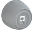 Накладная розетка OneKeyElectro (наружная) компьютерная RJ45 кат.5e Rotondo, цвет серый 7700889 1