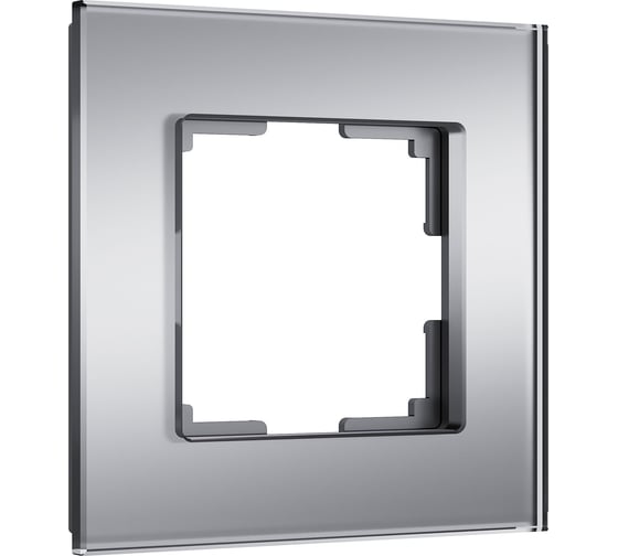 Рамка WERKEL на 1 пост senso (серебряный, стекло soft-touch) a064568
