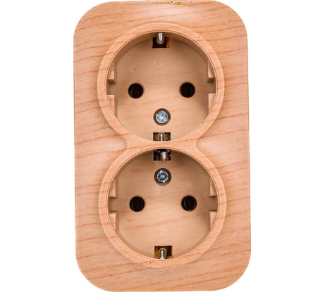 Розетка IONICH 2-ая с/з сосна 1439